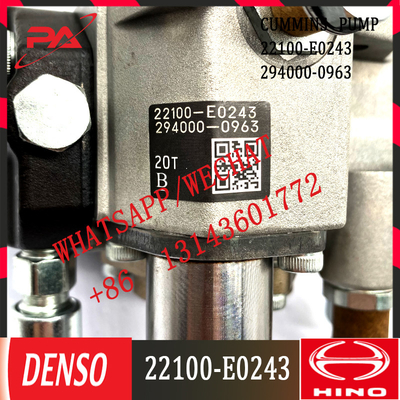 22100-E0243 Pompa wtryskiwacza paliwa napędowego 294000-0963 dla HINO 2940000963