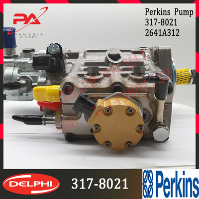 Delphi Perkins Silnik wysokoprężny Pompa paliwa Common Rail 317-8021 2641A312 3178021 32F61-10301 Dla C-A-T C6.6